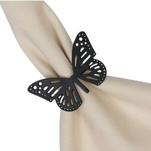 Design Imports (DII) Butterfly Napkin Ring Set Of 6! MACY'S